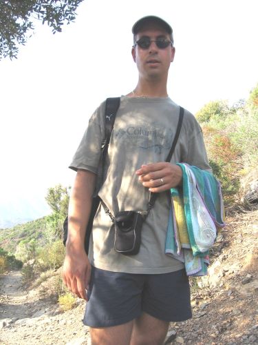 photo : 15 - Herve sur le chemin du col de la Croix