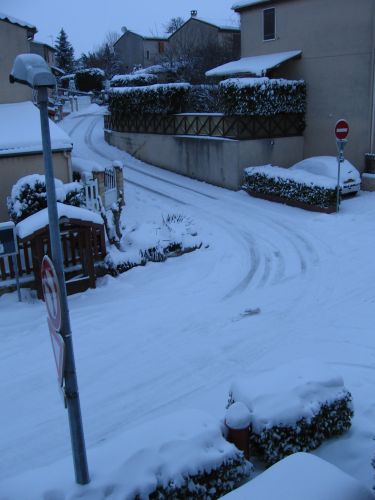 photo : neige a Lyon Saint Priest 03 (09/01/2010)
