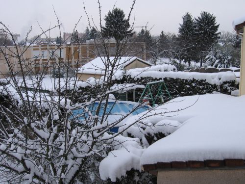 photo : neige a Lyon Saint Priest 08 (10/01/2010)