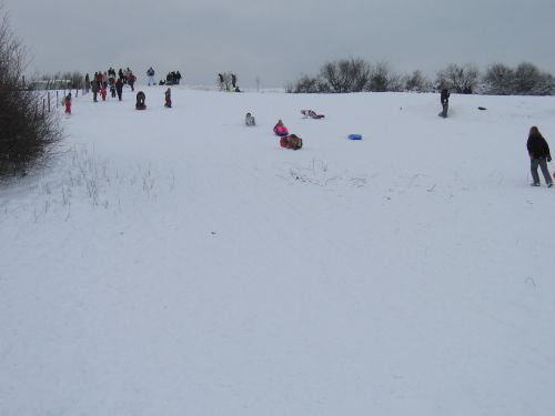 photo : piste de ski et luge de Saint Priest 26 (10/01/2010)