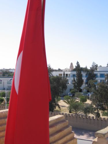 photo : 12 Le minaret de la Grande mosquee de Kairouan (19/05/2010)