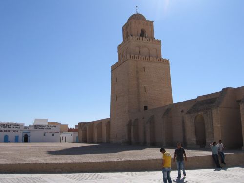 photo : 14 Le minaret de la Grande mosquee de Kairouan (19/05/2010)