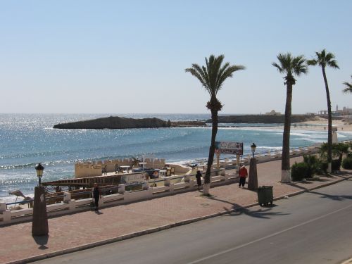 photo : 05 La plage de Monastir (21/05/2010)