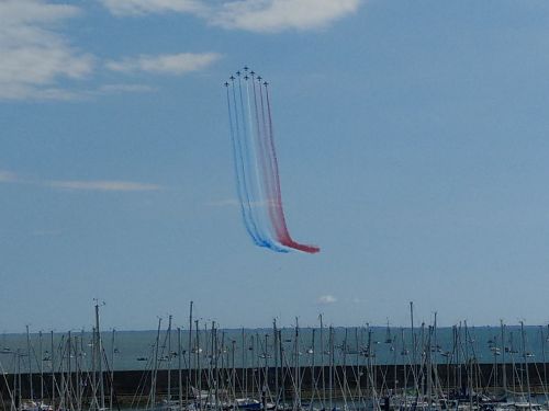 photo : la patrouille de france a pornic 01 (22/07/2018)