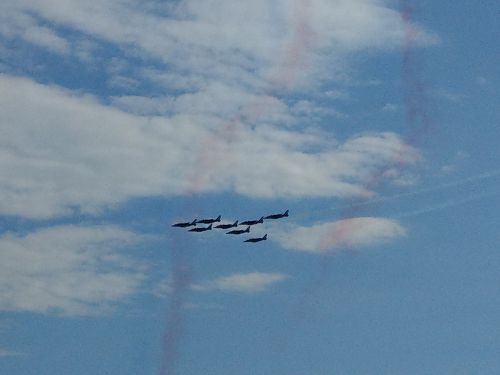 photo : la patrouille de france a pornic 03 (22/07/2018)