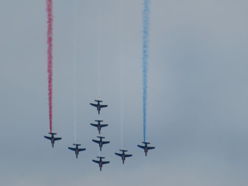 photo : la patrouille de france a pornic 44 (22/07/2018)