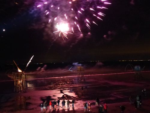 photo : 05 illumination des pecheries tharon plage (16/08/2019)