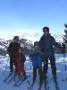 vacances ski crest voland 03 devant le mont blanc (22/02/2017) (agrandir la photo)