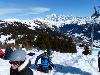 vacances ski crest voland 17 devant le Mont Blanc (22/02/2017) (agrandir la photo)