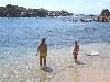04 premiere halte baignade plage de la Cala Sciumara (16/07/2020) (agrandir la photo)