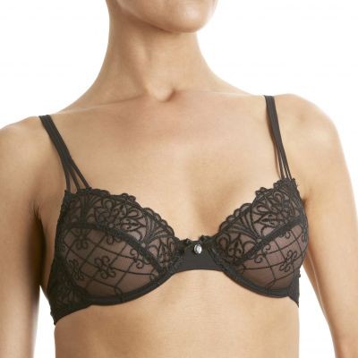 photo : soutien gorge corbeille noir Jolie Parisienne Passionata 40 euros