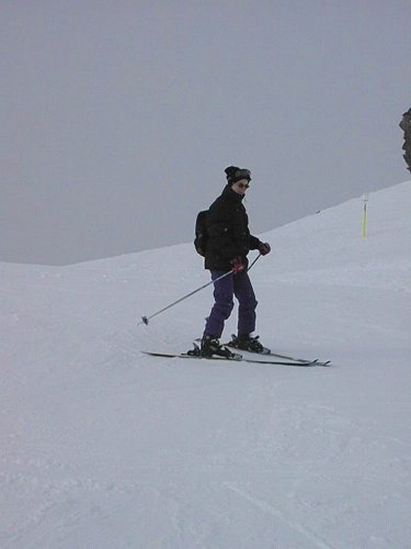 photo : 06 Lucie sur les skis