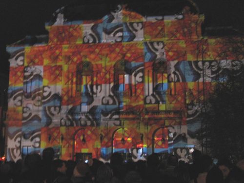 photo : Fete des lumieres Lyon 8 decembre 2007 21