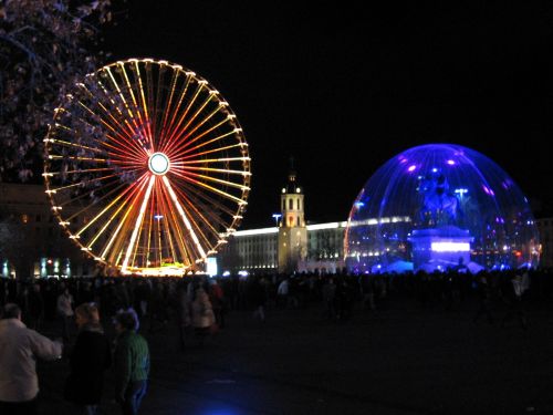 photo : Fete des lumieres Lyon 8 decembre 2007 28