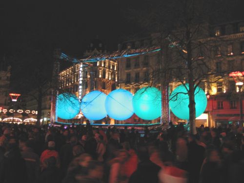 photo : Fete des lumieres Lyon 8 decembre 2007 3