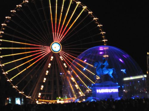 photo : Fete des lumieres Lyon 8 decembre 2007 30