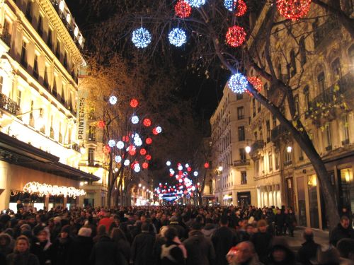 photo : Fete des lumieres Lyon 8 decembre 2007 5