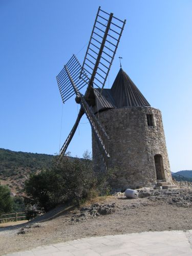 photo : moulin Grimaud (10/09/2009)