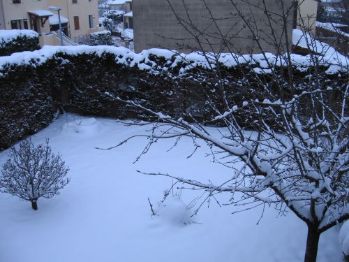 photo : neige a Lyon Saint Priest 04 (09/01/2010)