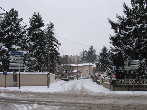 photo : neige a Lyon Saint Priest 07 (09/01/2010)