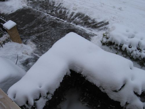 photo : neige a Lyon Saint Priest 15 (10/01/2010)