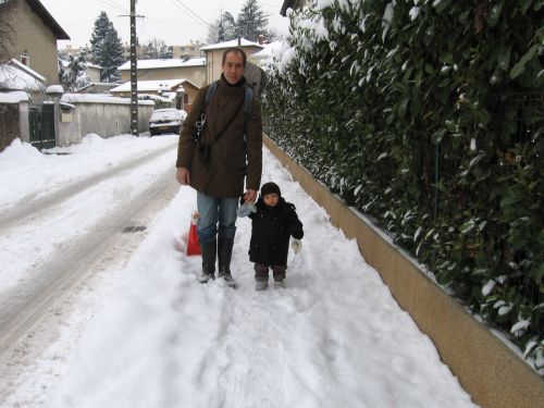 photo : neige a Lyon Saint Priest 21 (10/01/2010)