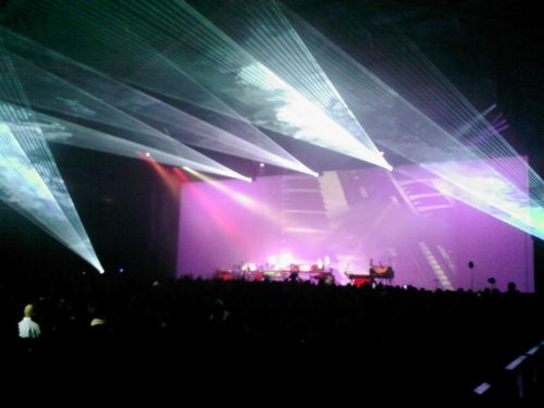 photo : concert jean michel jarre halle tony garnier lyon 2010 20