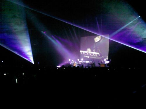photo : concert jean michel jarre halle tony garnier lyon 2010 8