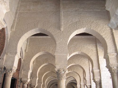 photo : 29 Voutes de la Grande mosquee de Kairouan (19/05/2010)