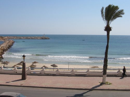 photo : 06 La plage de Monastir (21/05/2010)