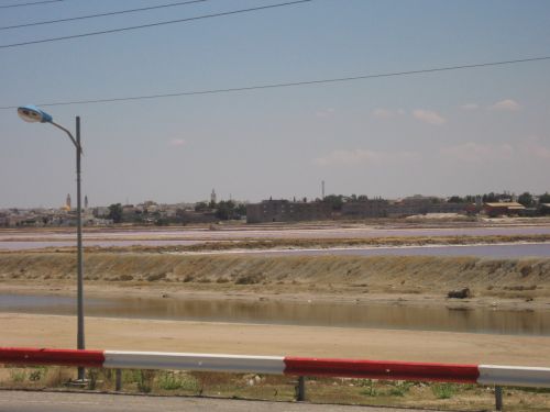 photo : 06 Marais salants a cote de Monastir (22/05/2010)