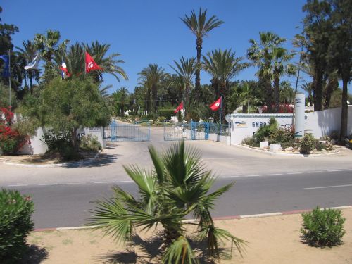 photo : 07 Entree de l hotel El Shems (22/05/2010)