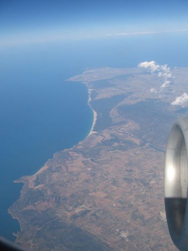 photo : 11 Le nord de la Tunisie vu du ciel (22/05/2010)