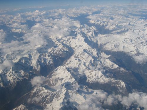 photo : 20 Les alpes vues du ciel (22/05/2010)