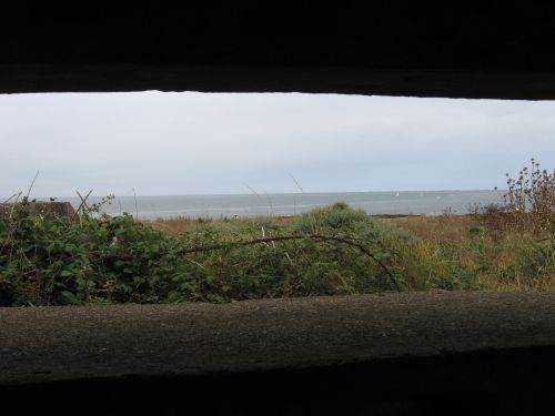 photo : vue d un blockhaus de la pointe St Gildas 01 (31/07/2010)