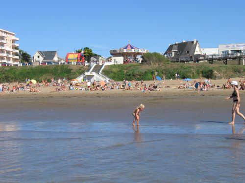 photo : le Grand Escalier de la plage de Tharon 13 (19/08/2010)