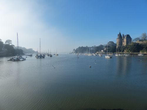 photo : Le chateau de Pornic et le port 01 (31/12/2014)