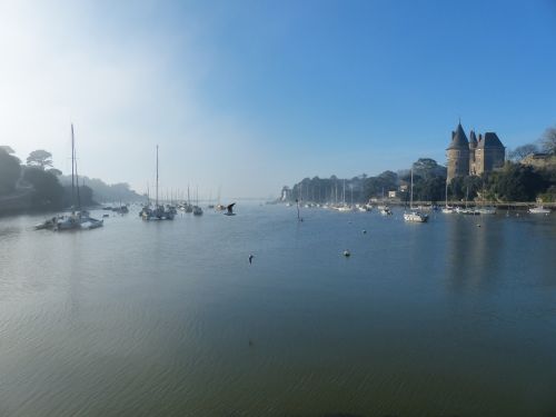 photo : Le chateau de Pornic et le port 02 (31/12/2014)