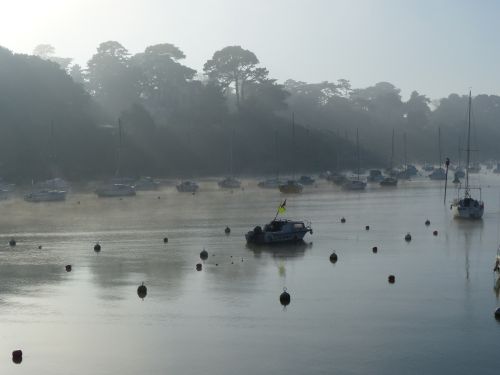 photo : Le port de Pornic dans la brume 12 (31/12/2014)