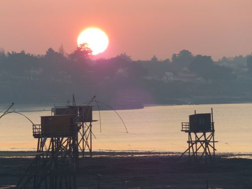 photo : dernier coucher de soleil de l annee 09 (31/12/2014)