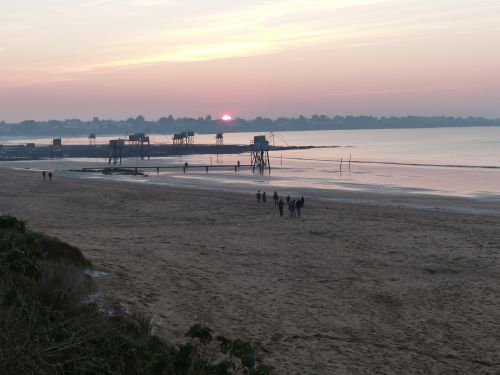 photo : dernier coucher de soleil de l annee 16 (31/12/2014)