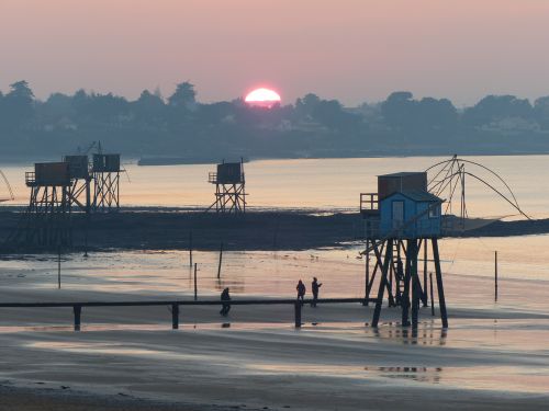 photo : dernier coucher de soleil de l annee 17 (31/12/2014)