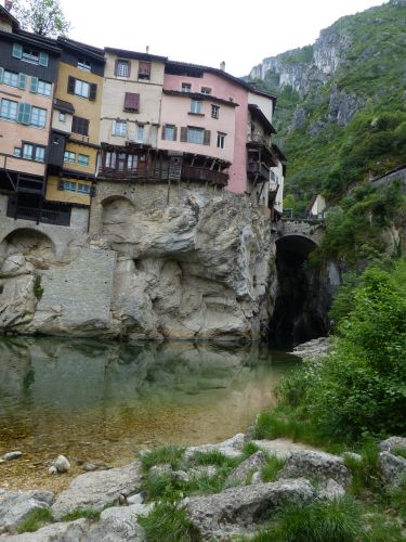 photo : Maisons suspendues de Pont en Royans 02 (08/05/2015)
