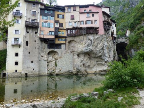 photo : Maisons suspendues de Pont en Royans 05 (08/05/2015)