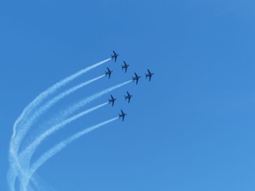 photo : La patrouille de France a Pornic 13 (01/08/2015)
