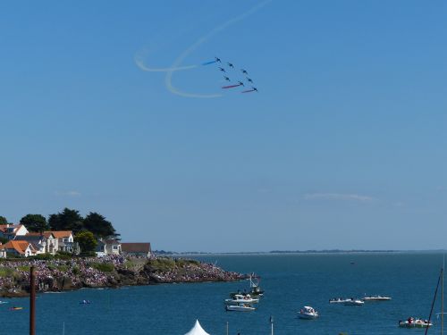 photo : La patrouille de France a Pornic 16 (01/08/2015)