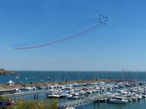 photo : La patrouille de France a Pornic 17 (01/08/2015)