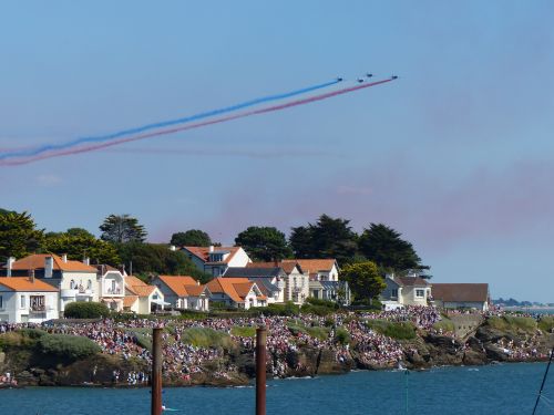 photo : La patrouille de France a Pornic 31 (01/08/2015)