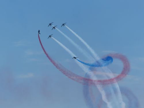 photo : La patrouille de France a Pornic 35 (01/08/2015)