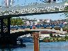 Mise en place du pont Raymond Barre a Lyon 16 (03/09/2013) (agrandir la photo)